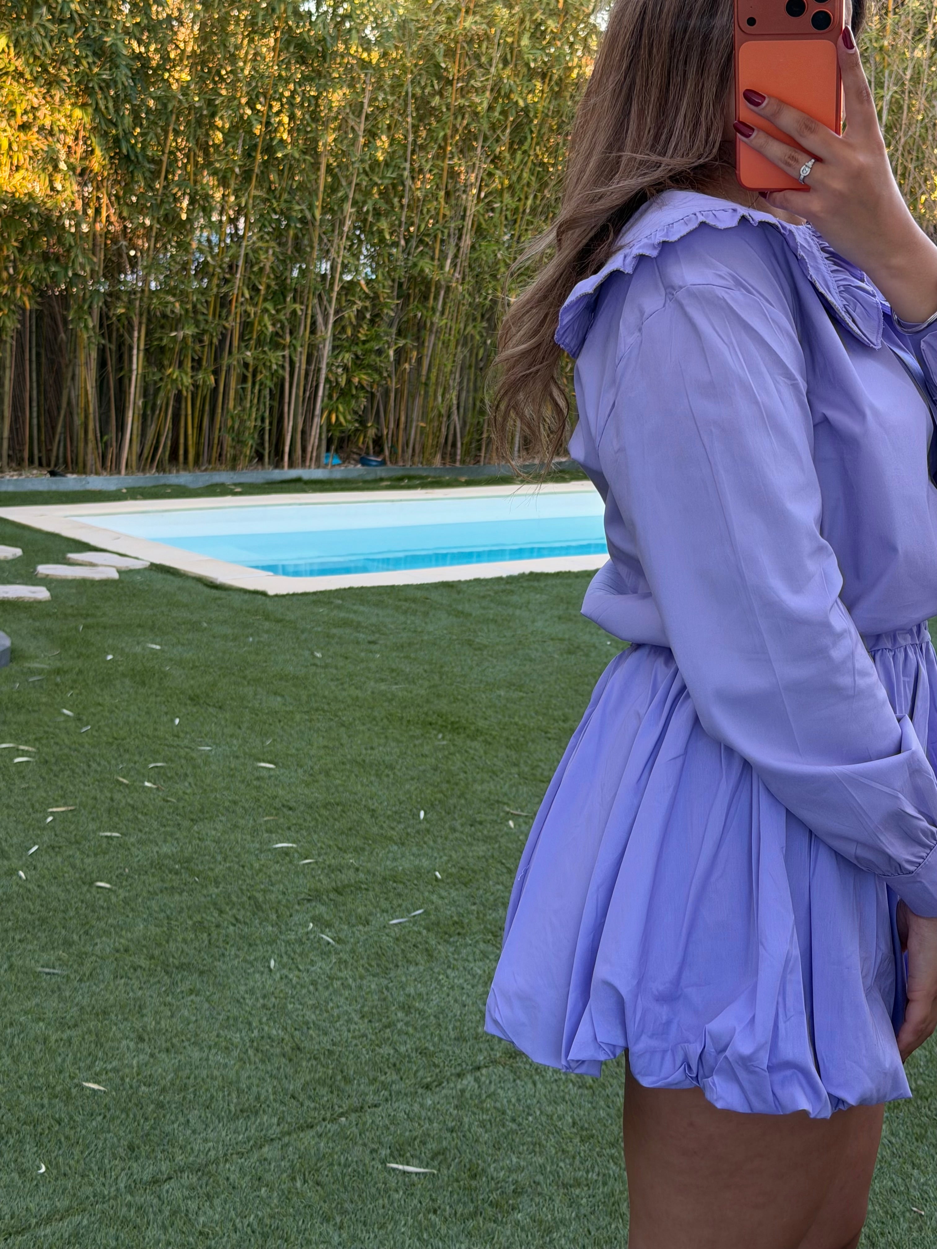 Jupe Lilas