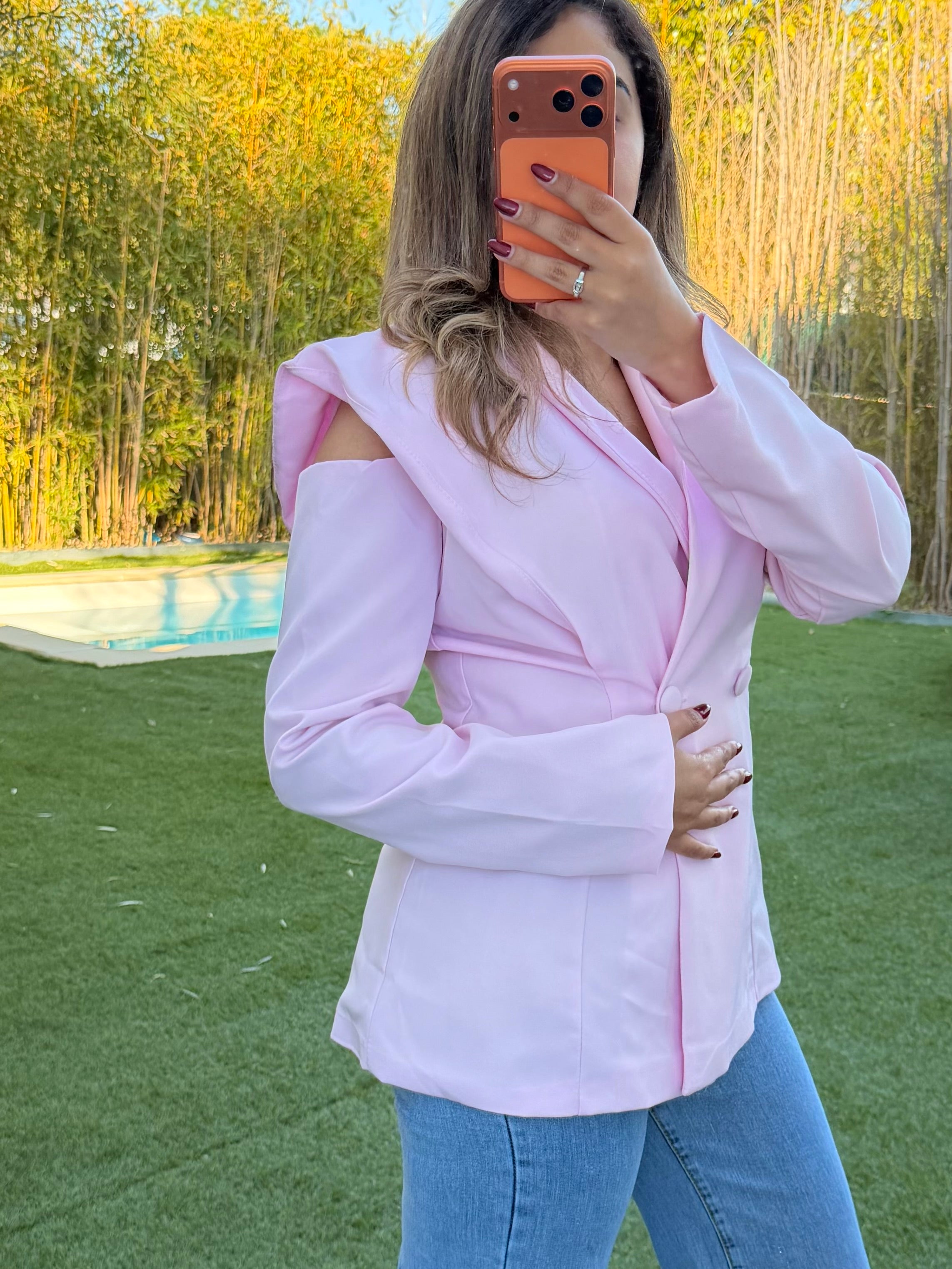 Blazer rose