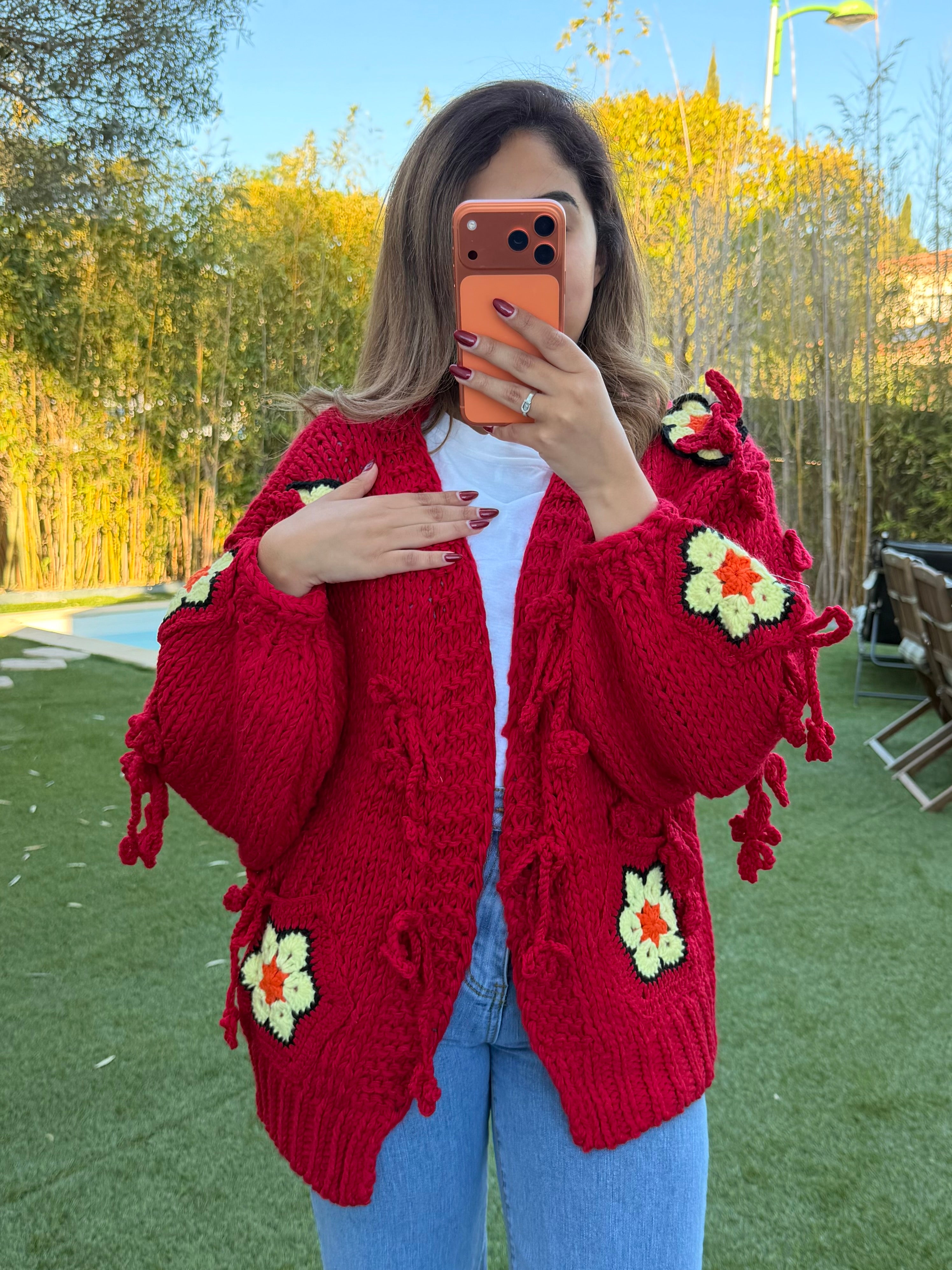 Gilet en grosse maille