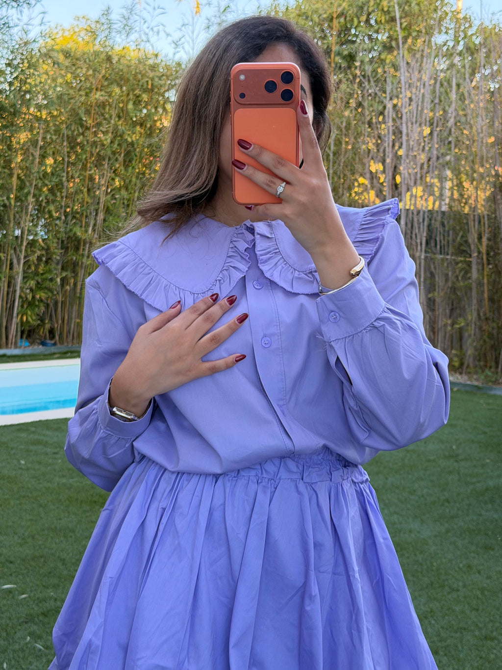 Chemise Lilas