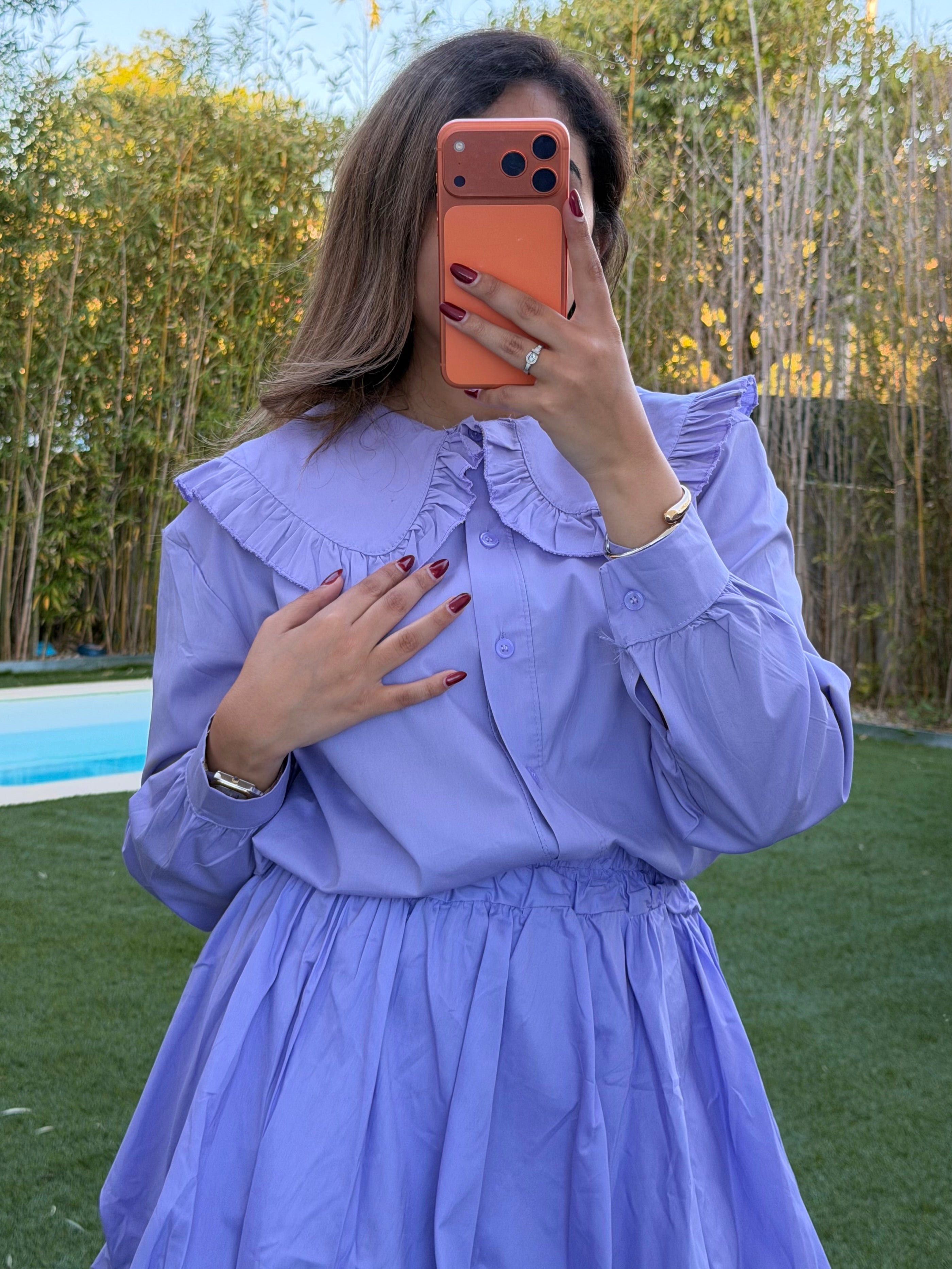 Chemise Lilas