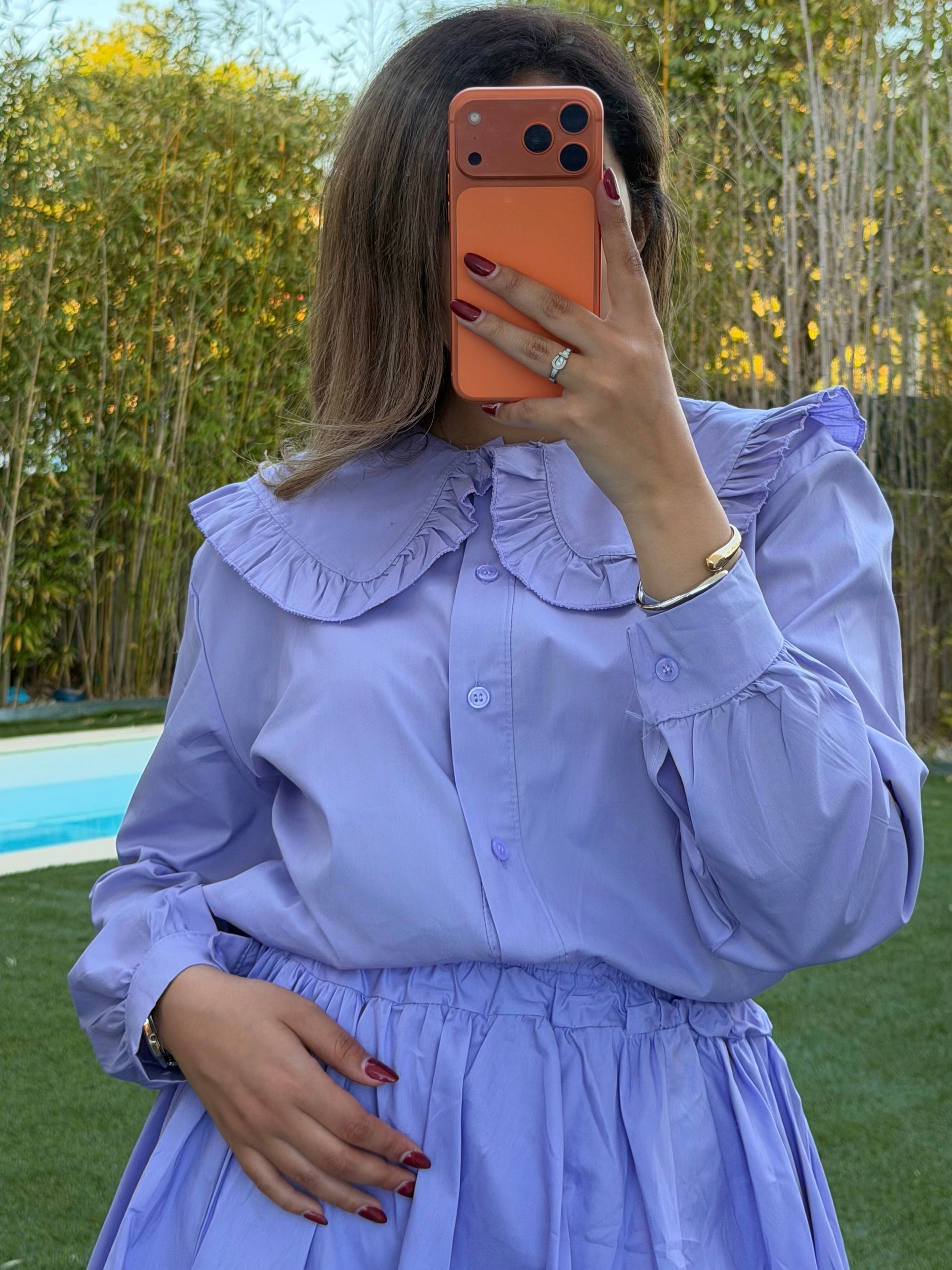 Chemise Lilas