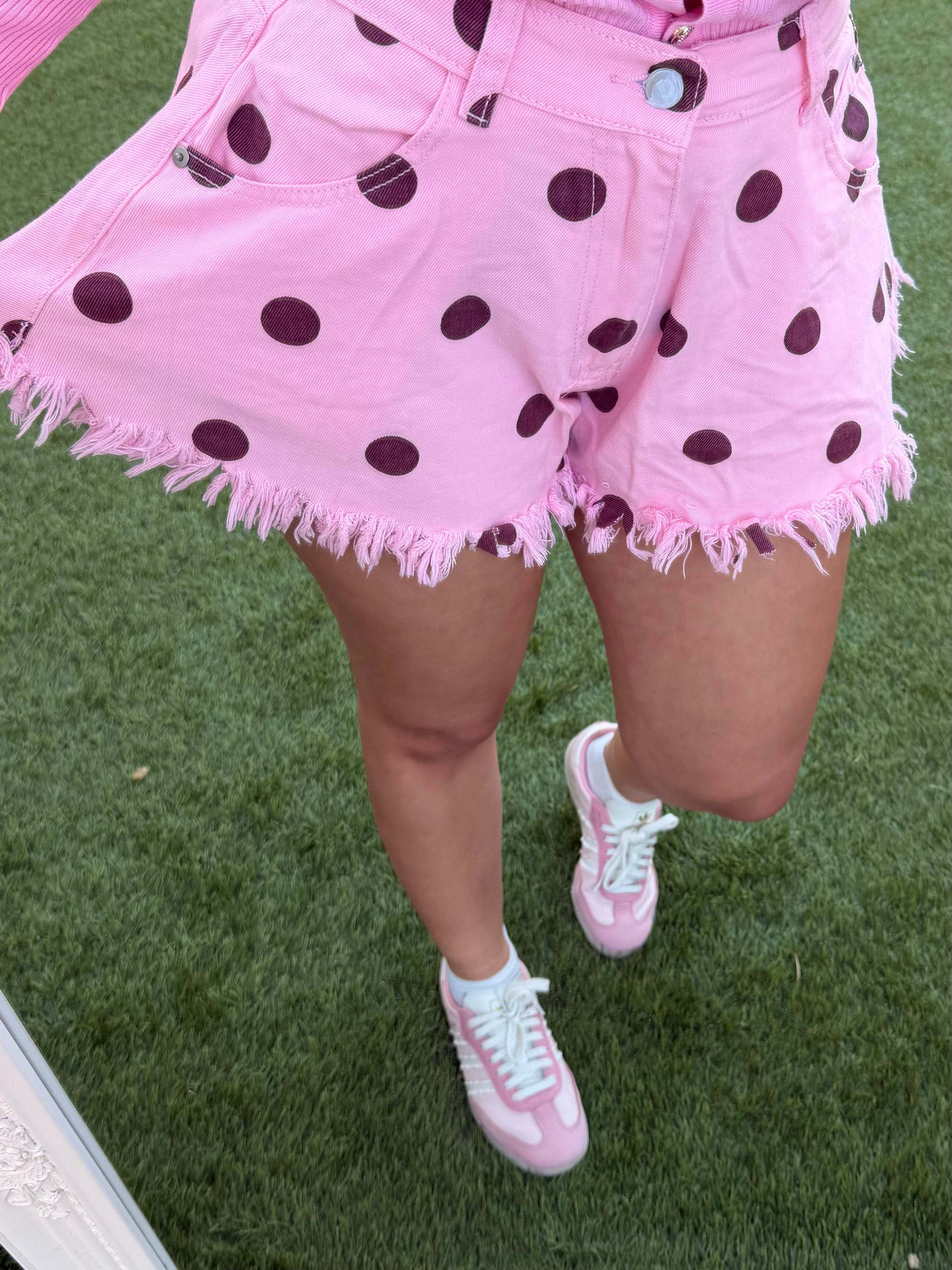 Short à pois
