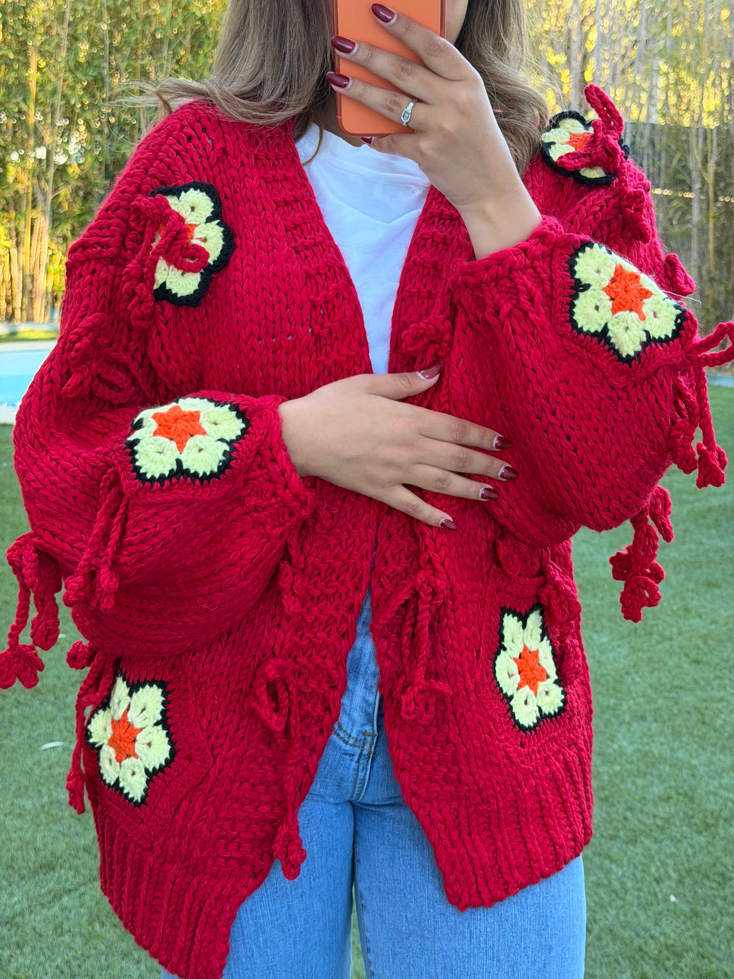 Gilet en grosse maille