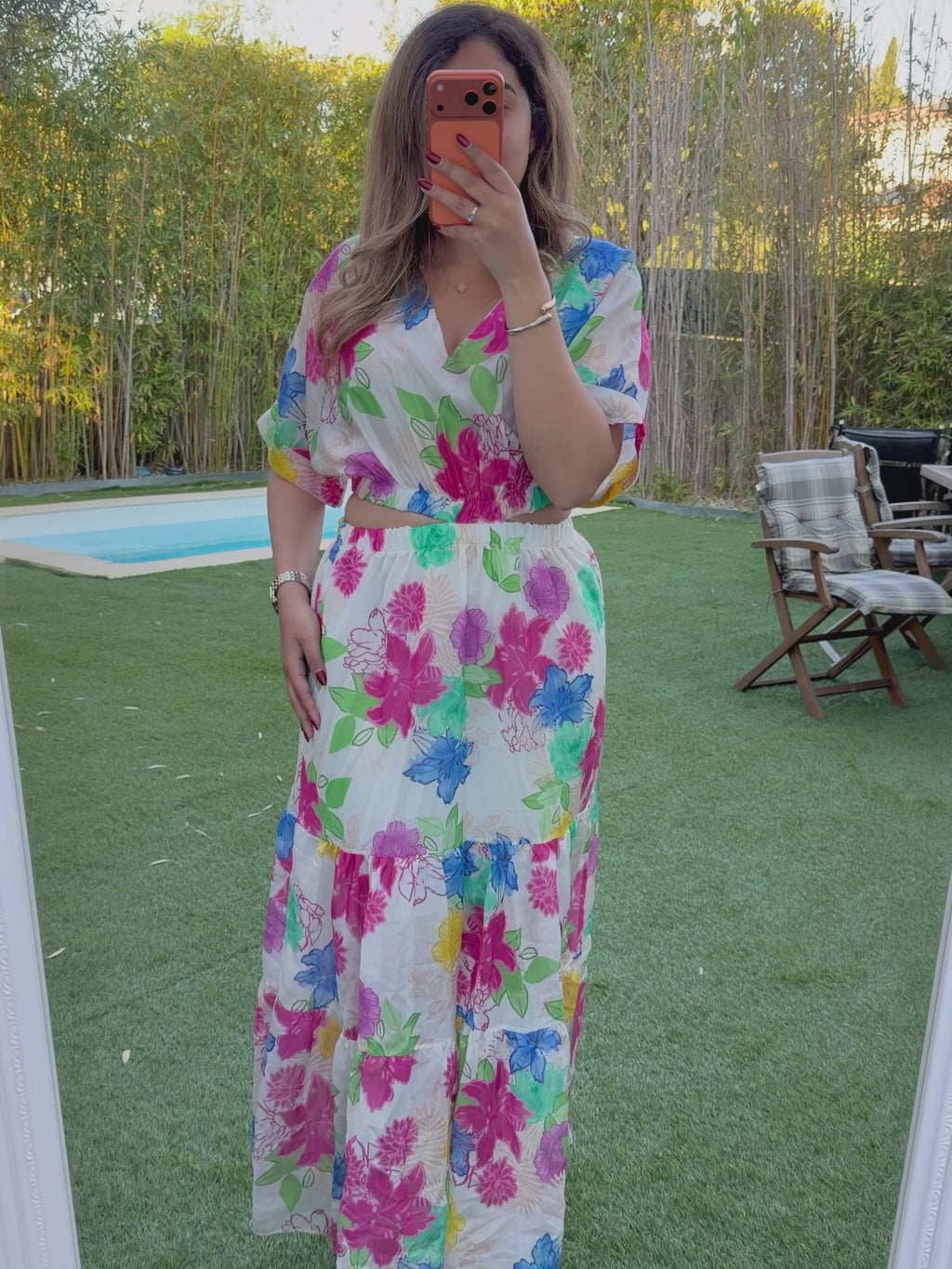 Robe fleurie