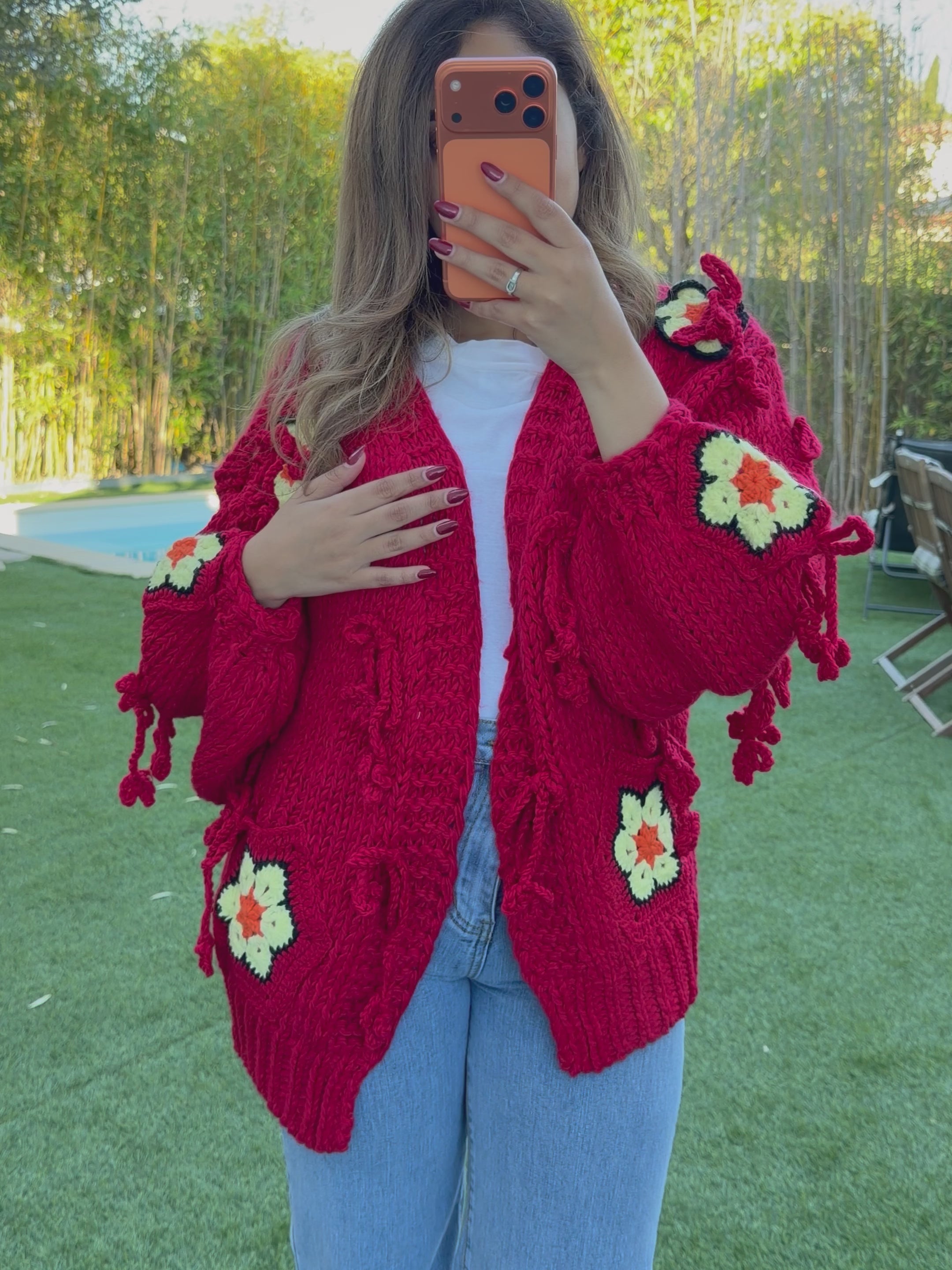 Gilet en grosse maille