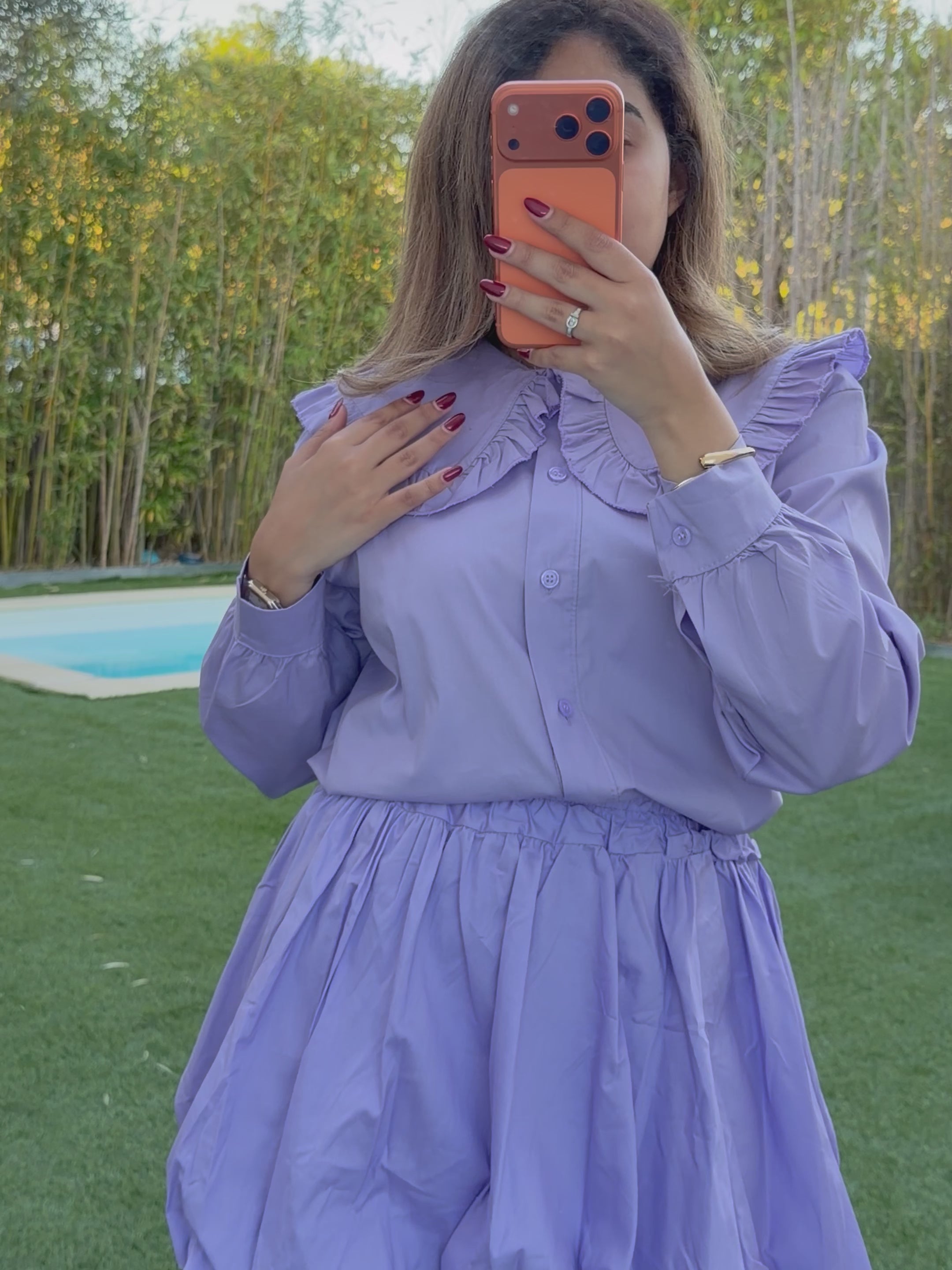 Chemise Lilas