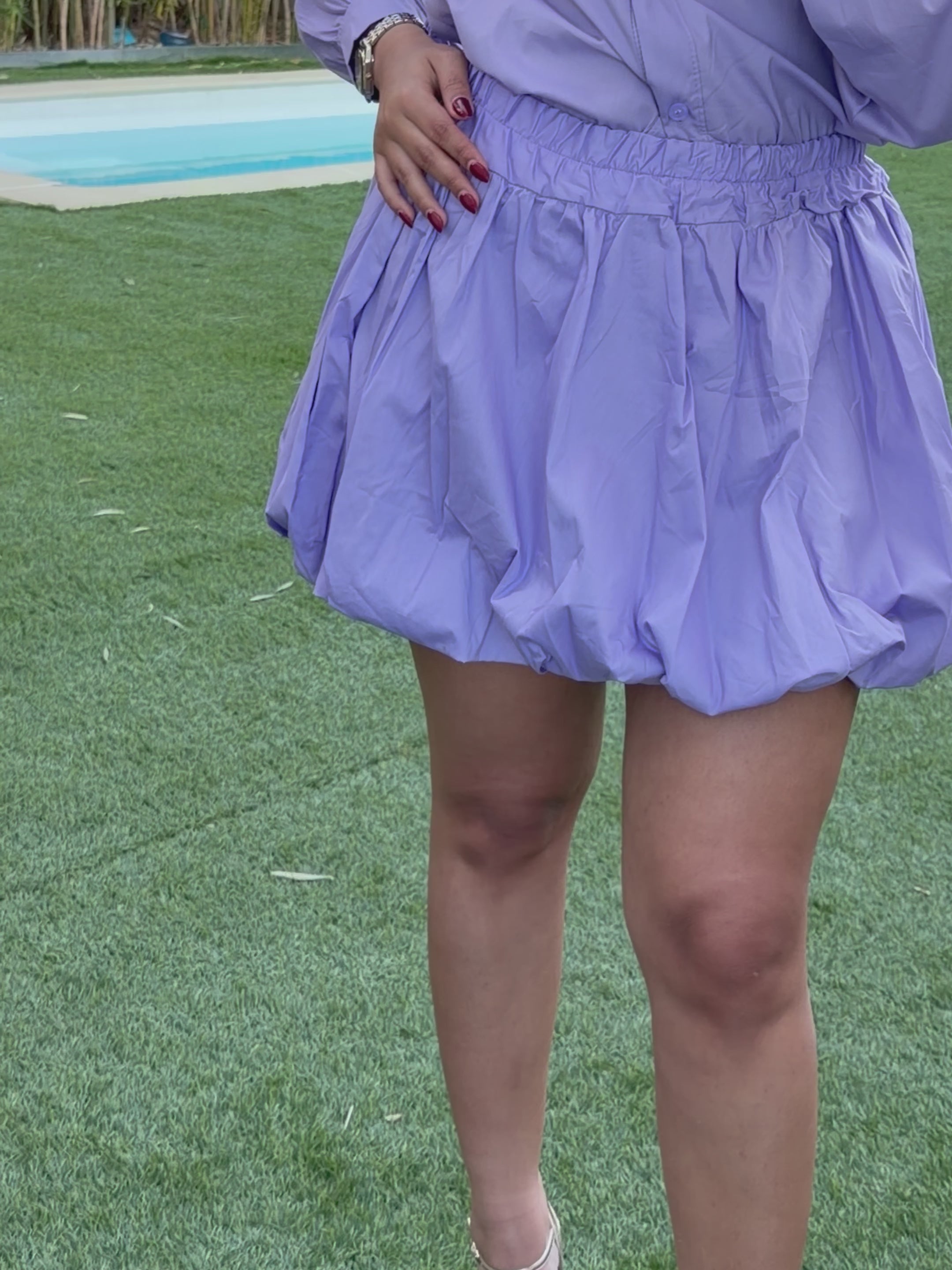 Jupe Lilas